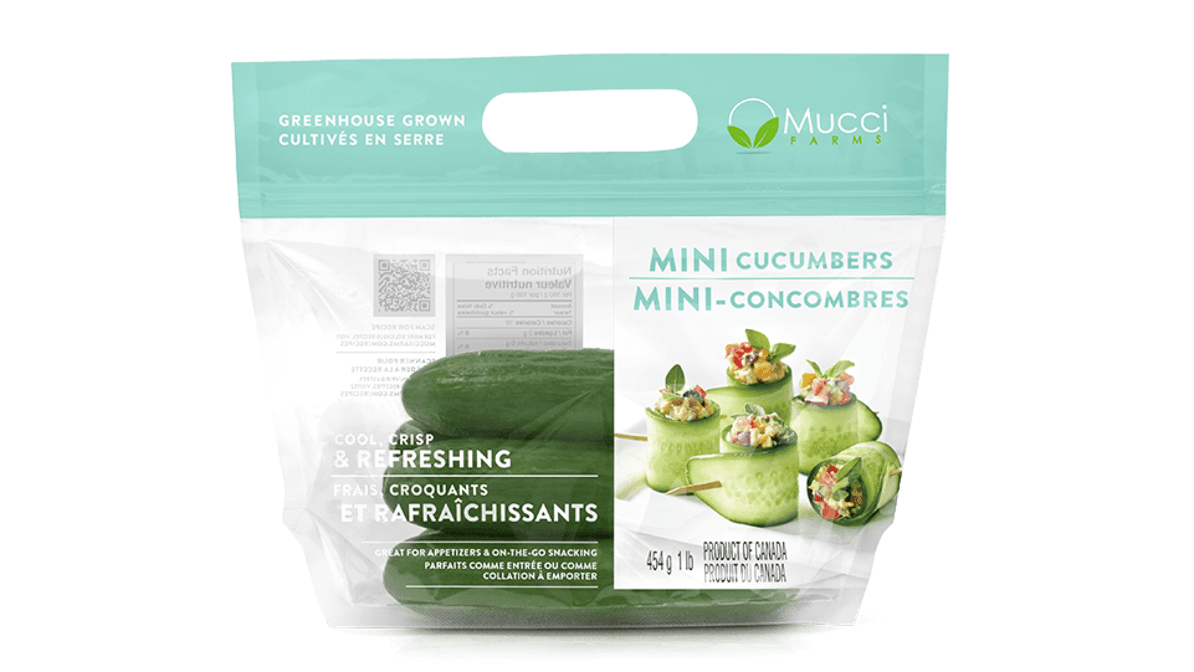 Greenhouse Cucumbers, mini, 4 ct