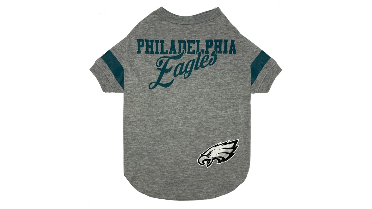 Pets First Philadelphia Eagles Stripe Small Dog T-Shirt | Petco