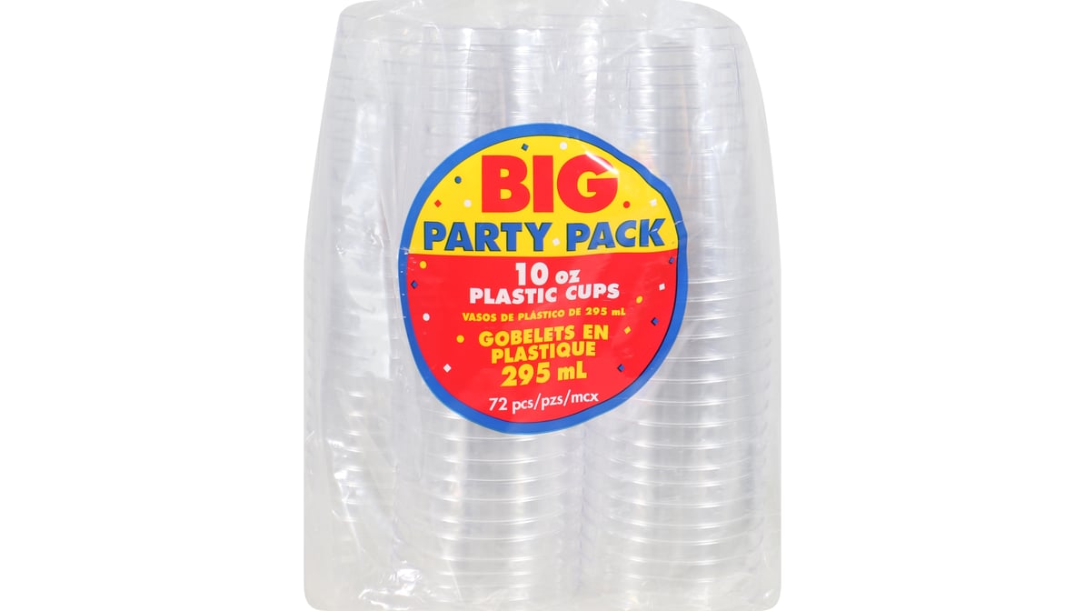 Amscan Clear Tall Cylinder Plastic Jar