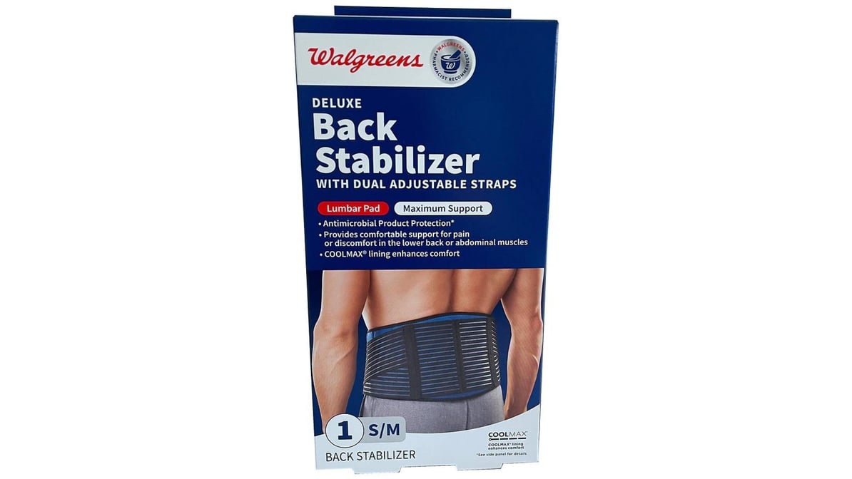 Walgreens Back Stabilizer S/M