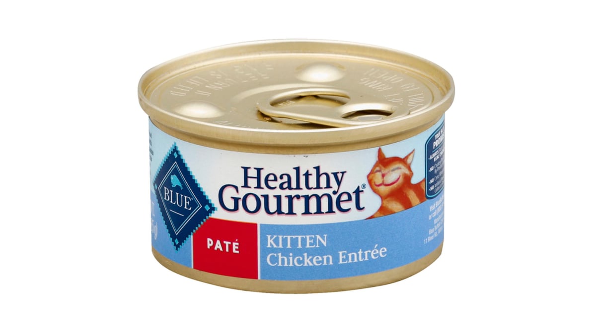 Blue deals healthy gourmet cat food