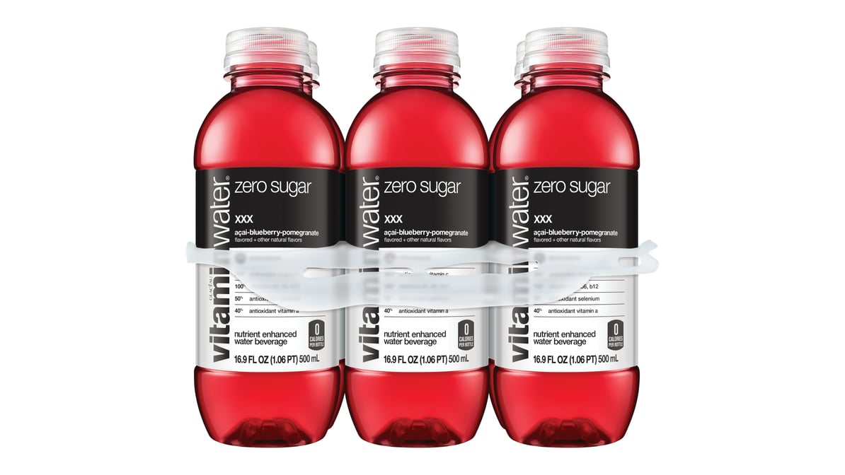 VitaminWater Zero Sugar XXX Flavored Water Acai Blueberry  