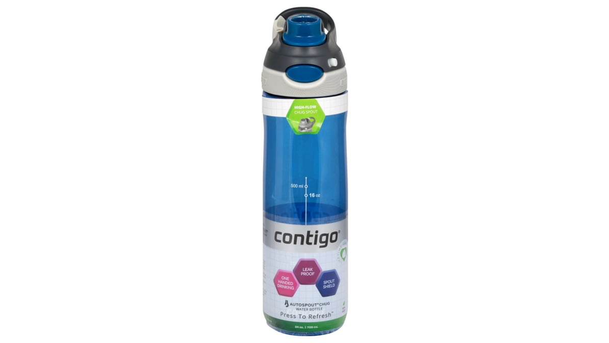 24 oz. Contigo Chug Water Bottle with Logo