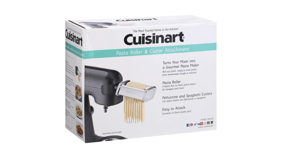 Cuisinart PRS-50 Stainless Steel Pasta Roller & Cutter Attachment Delivery  - DoorDash