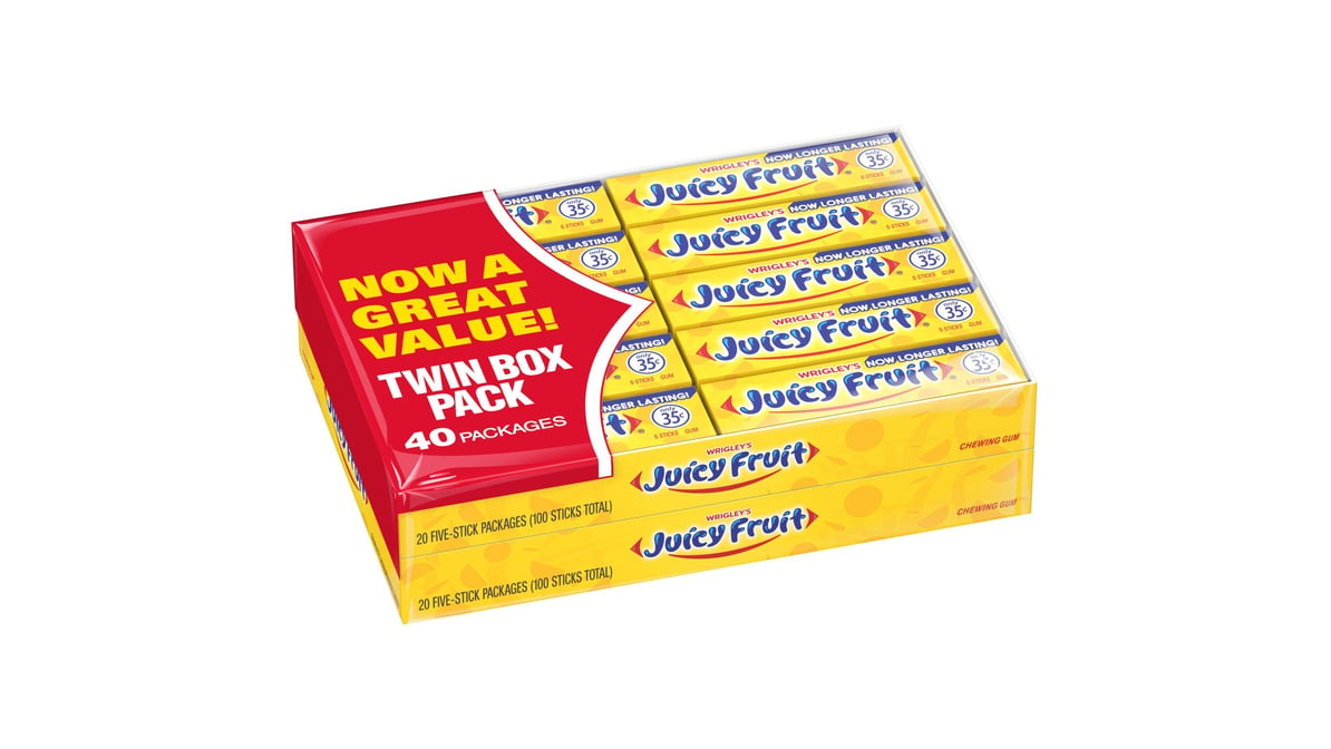 juicy fruit gum stick