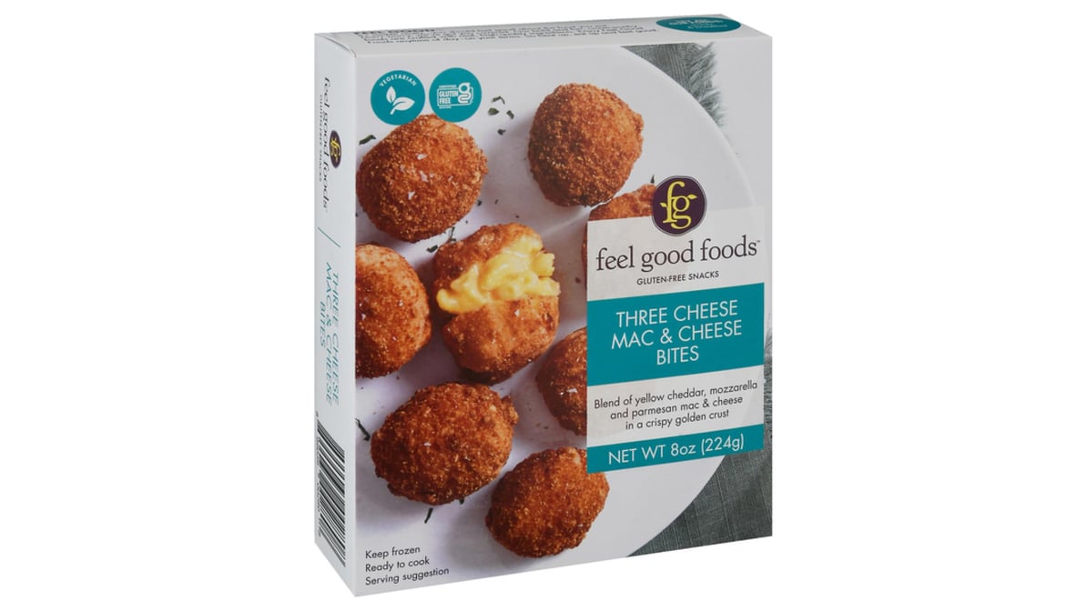 Feel Good Foods Gluten Free Truffle Mac & Cheese Bites (8 oz