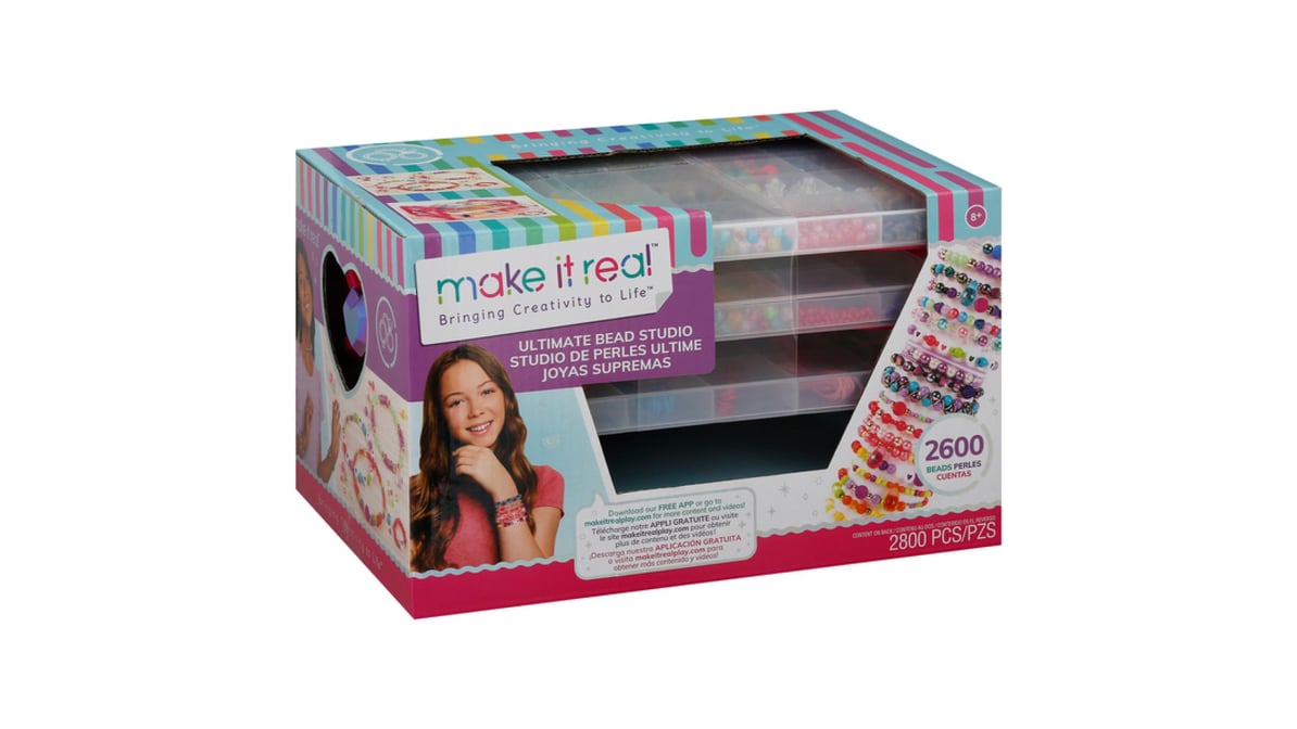 Make It Real Ultimate Bead Studio Toy (2600 ct) | Delivery Near Me -  Doordash