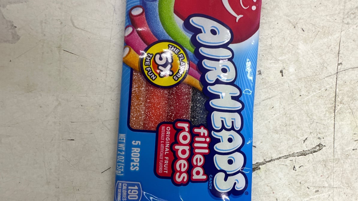 Airheads Candy - Original Fruit Filled Ropes 2oz
