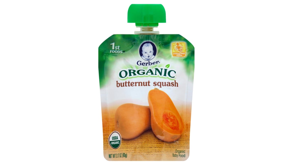 Organic butternut squash baby shops food