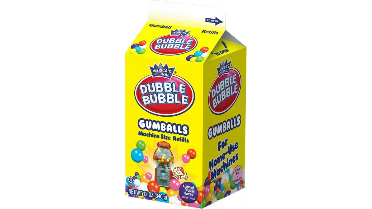 Save on Double Bubble Gum Balls Machine Size Refill Order Online Delivery