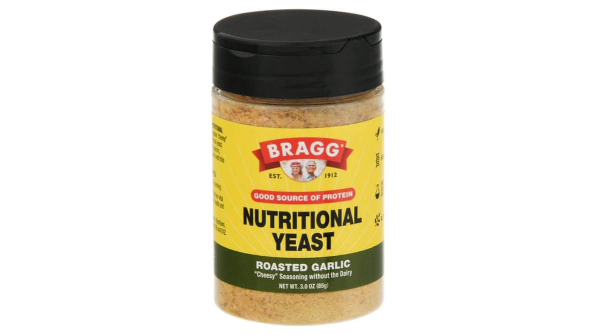 Bragg Nutritional Yeast Roasted Garlic 3 oz