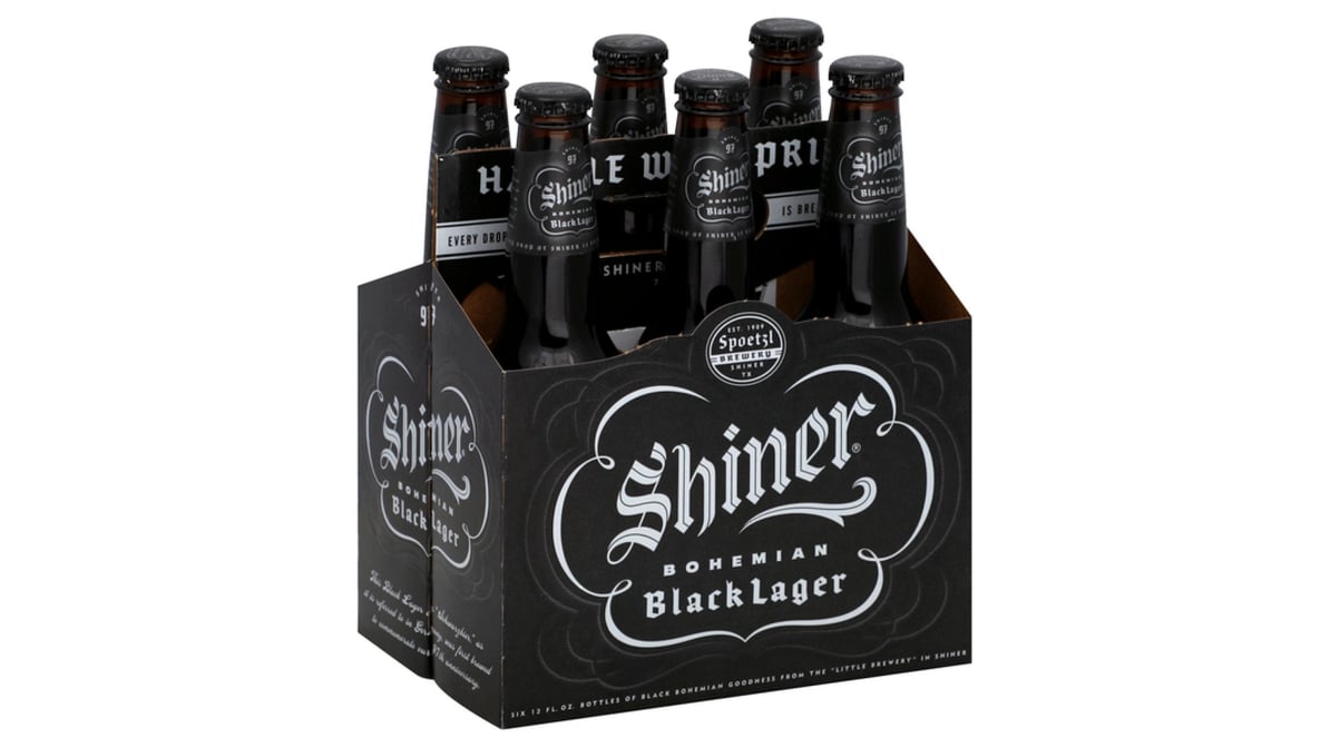 Shiner Bock 12 oz Glass Bottle