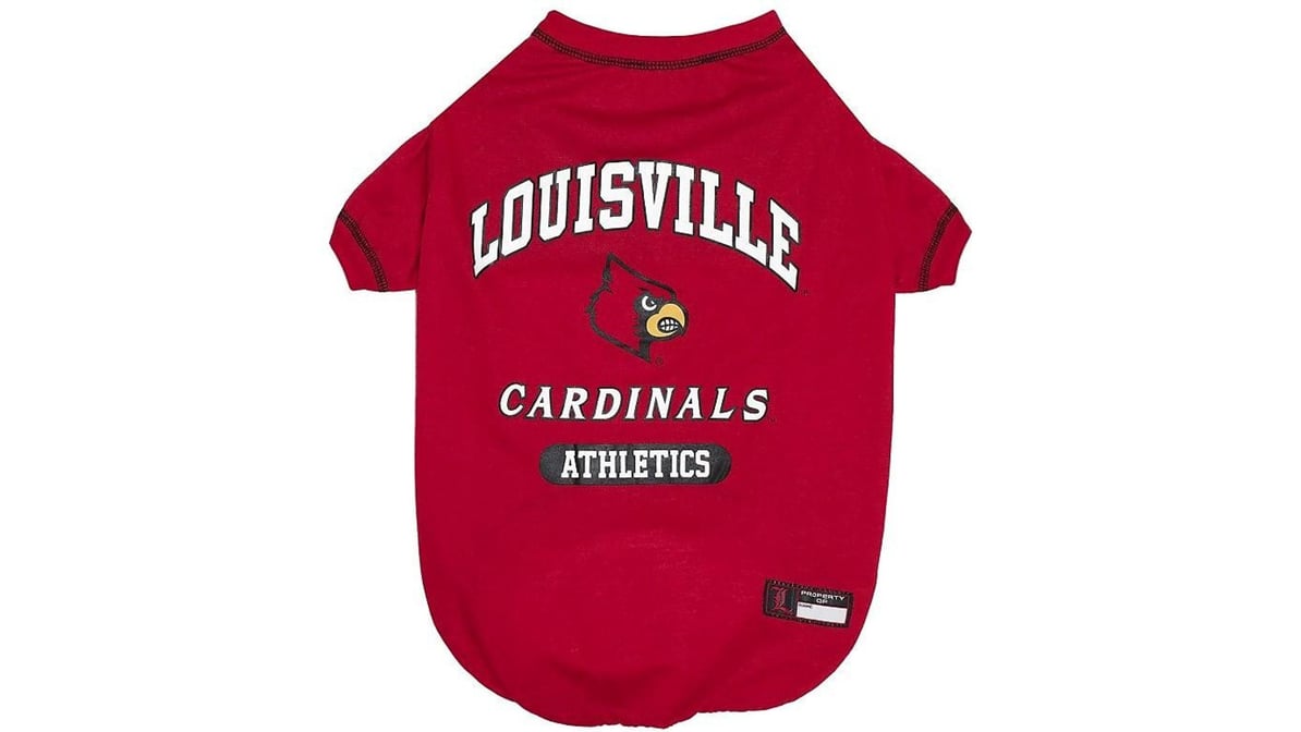 Pets First Louisville Cardinals Pet Sweater - Large