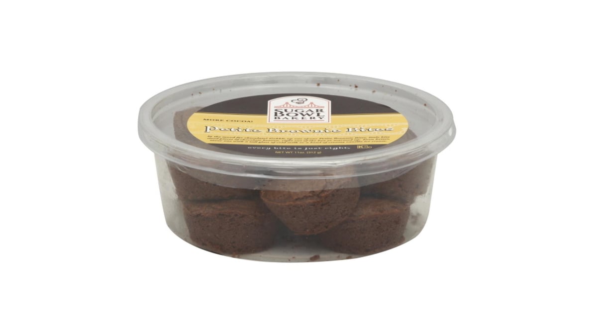 Sugar Bowl Bakery Petite Brownie Bites (11 oz) | Delivery Near Me - Doordash