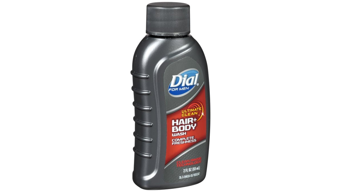 Dial Ultimate Clean Hair and Body Wash Trial and Travel Size (2 oz) |  Delivery Near Me - Doordash