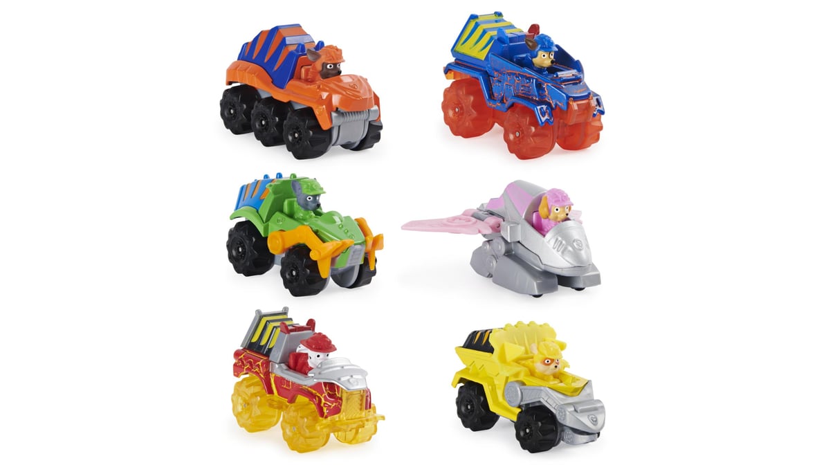 Paw Patrol True Metal Dino Rescue Gift Pack Gif Set with 6 Collectible Die  Cast Vehicles 1:55 Scale | Delivery Near Me - Doordash