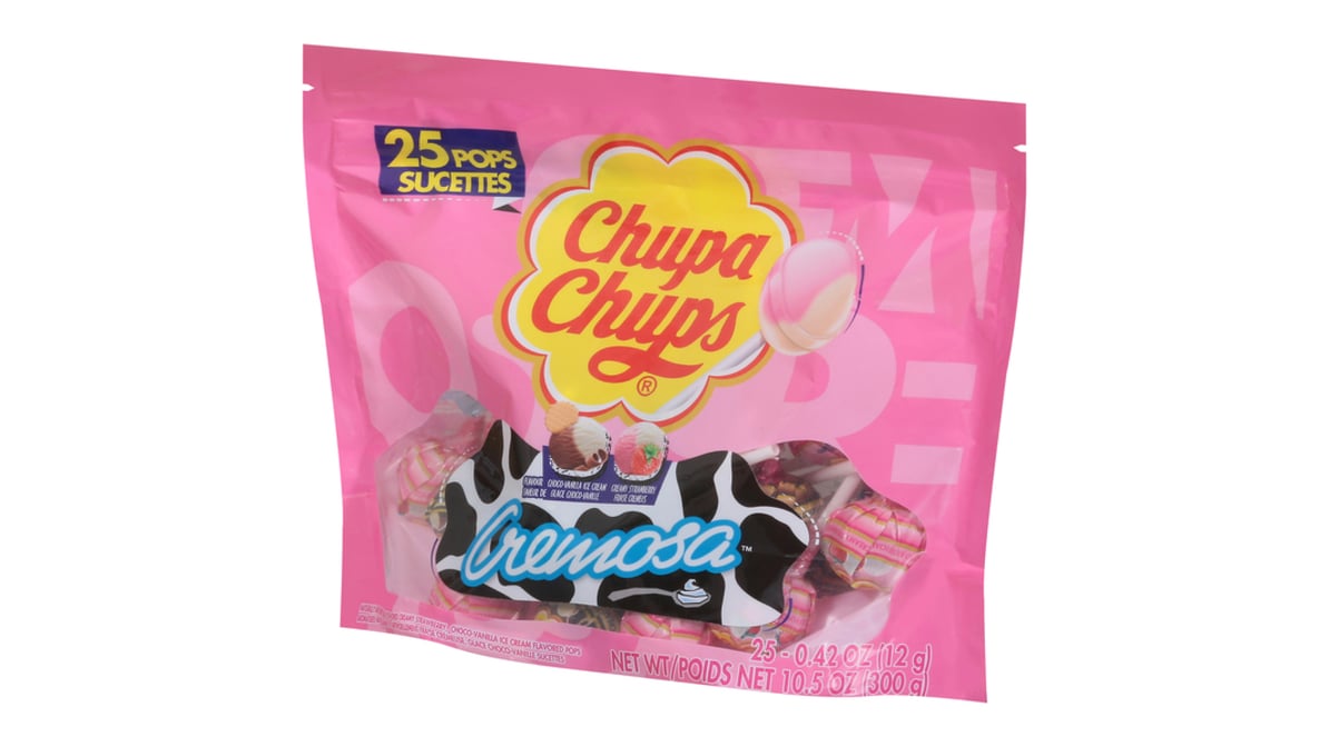 Chupa Chups Crermosa Lollipops (25 ct) | Delivery Near Me - Doordash