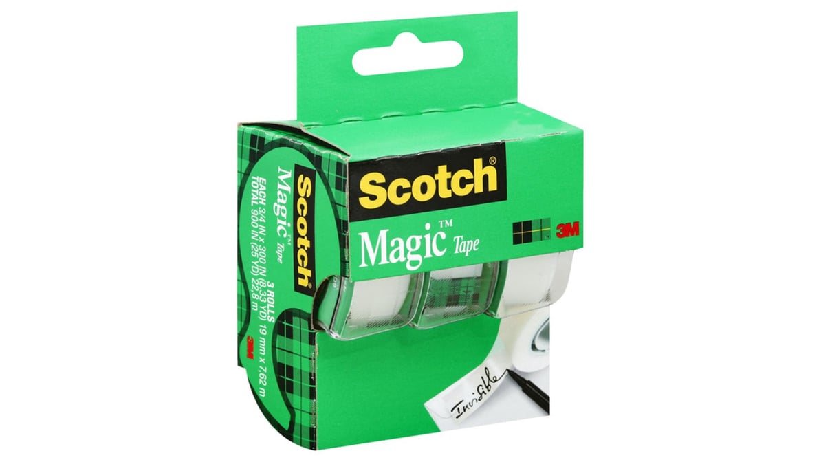 Scotch Magic Tape in Pack - 3 ct