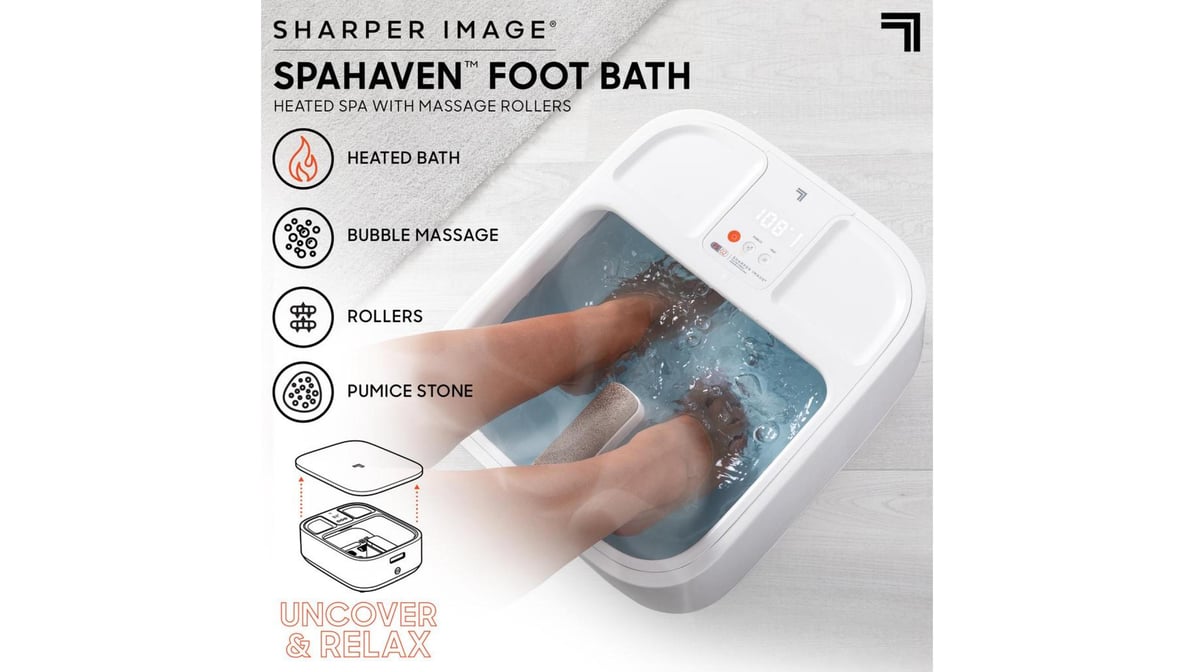 Sharper Image Spa Haven Massager Foot Bath | Delivery Near Me - Doordash