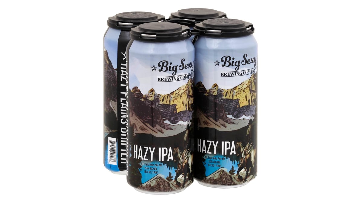 Big Sexy Hazy IPA Cans (16 oz x 4 ct) | Delivery Near Me - Doordash