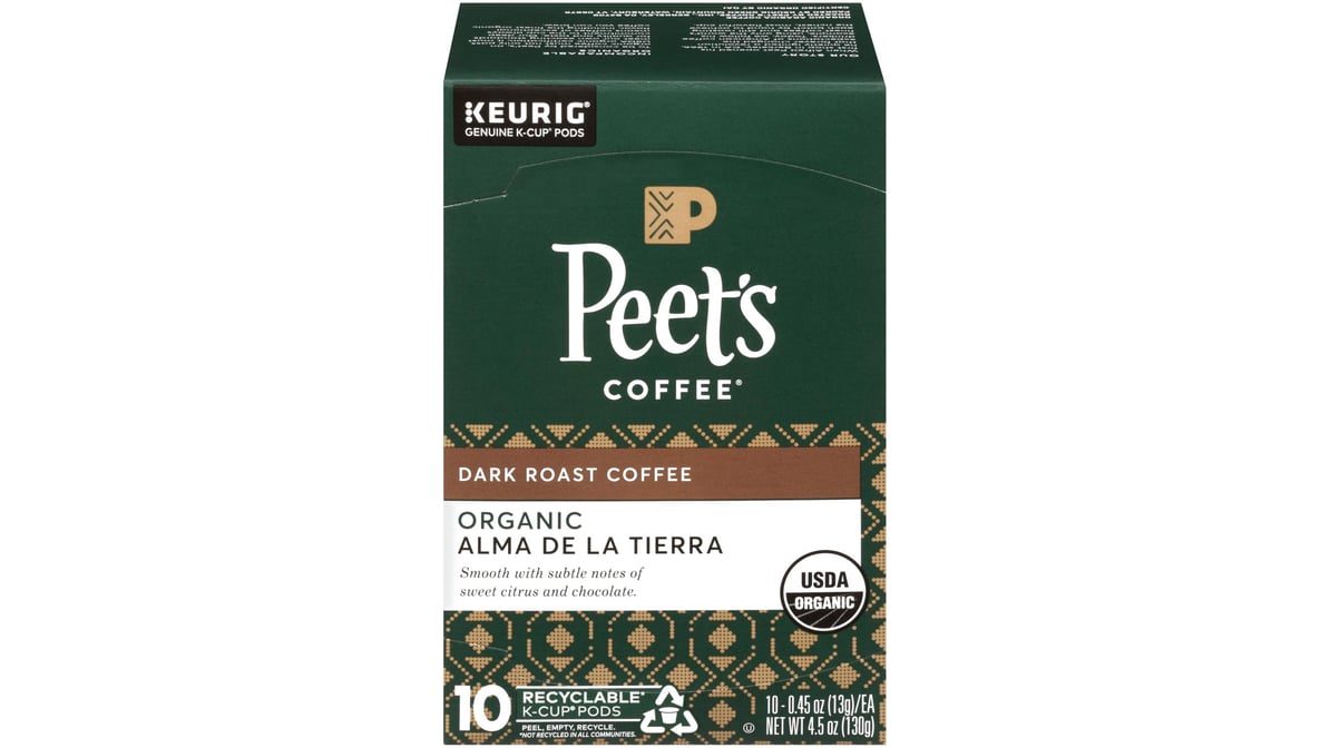 peet's organic k cups