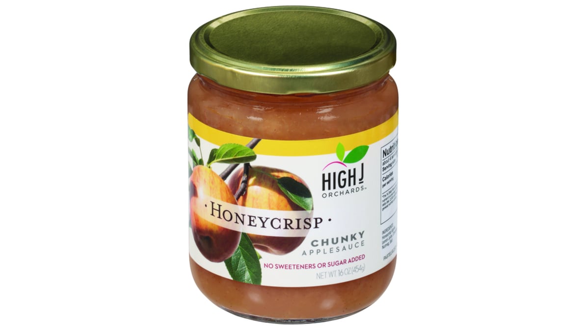 High J Orchards Organic Honeycrisp Applesauce 16 oz