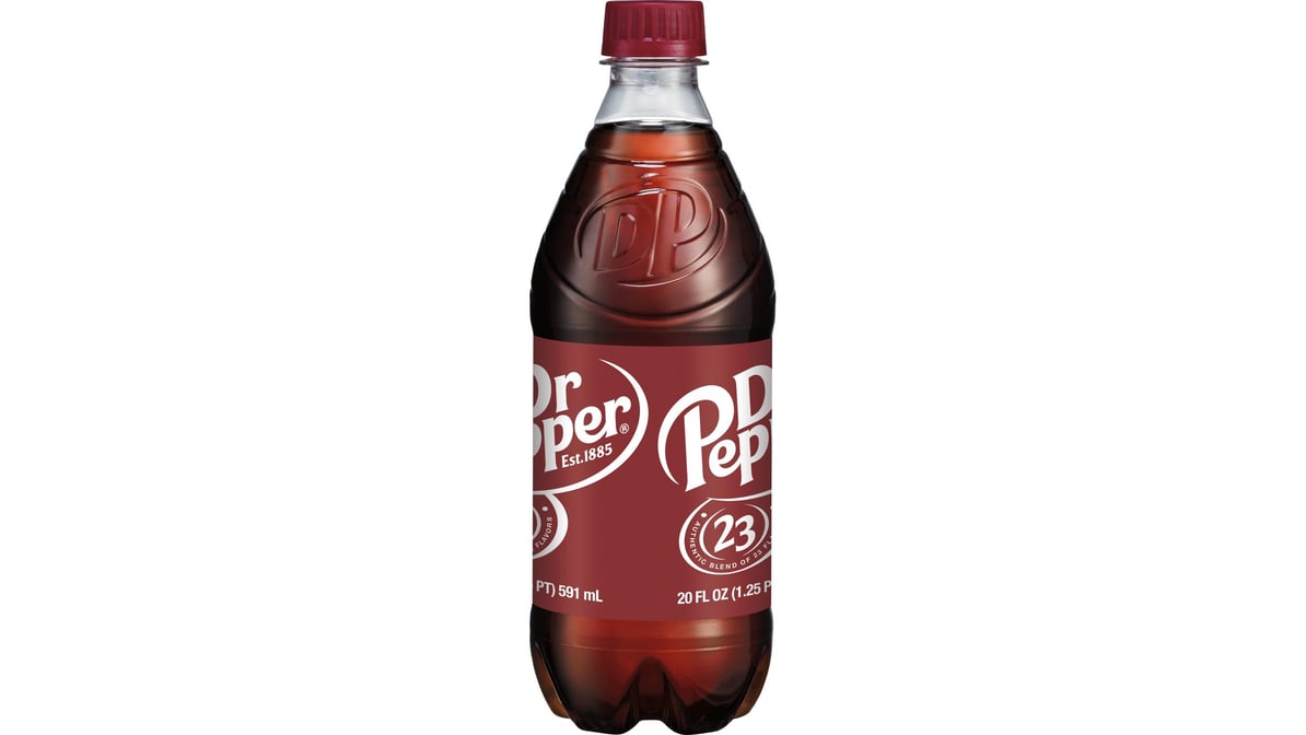 Dr Pepper Soda - 20 fl oz Bottle