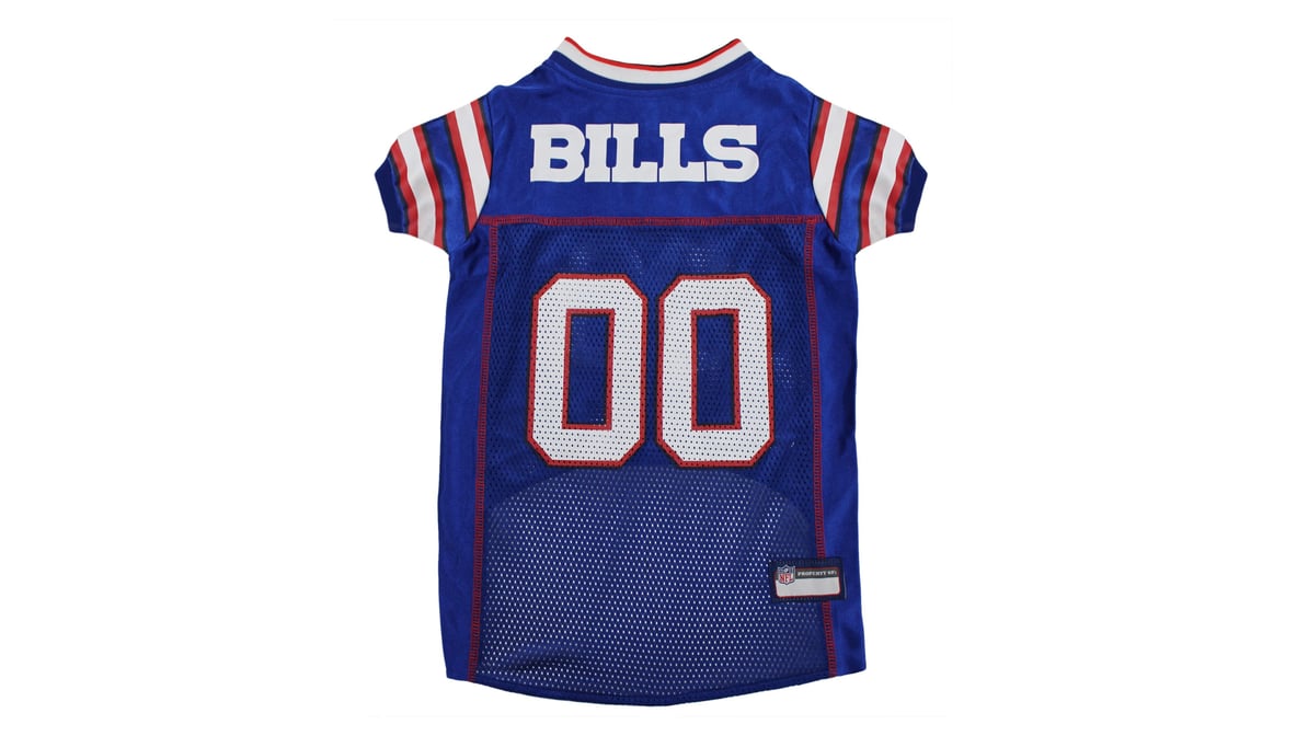 : Pets First NFL BUFFALO BILLS MESH JERSEY for DOGS