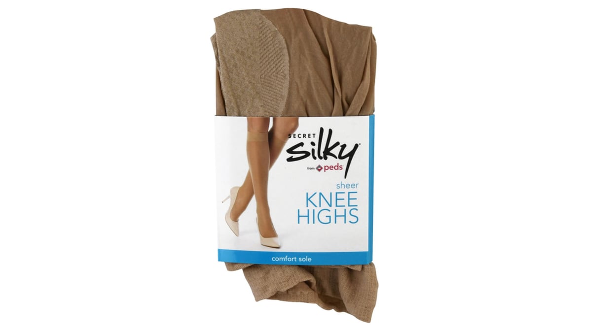 Secret Silky Knee Highs Sheer Nude | Delivery Near Me - Doordash