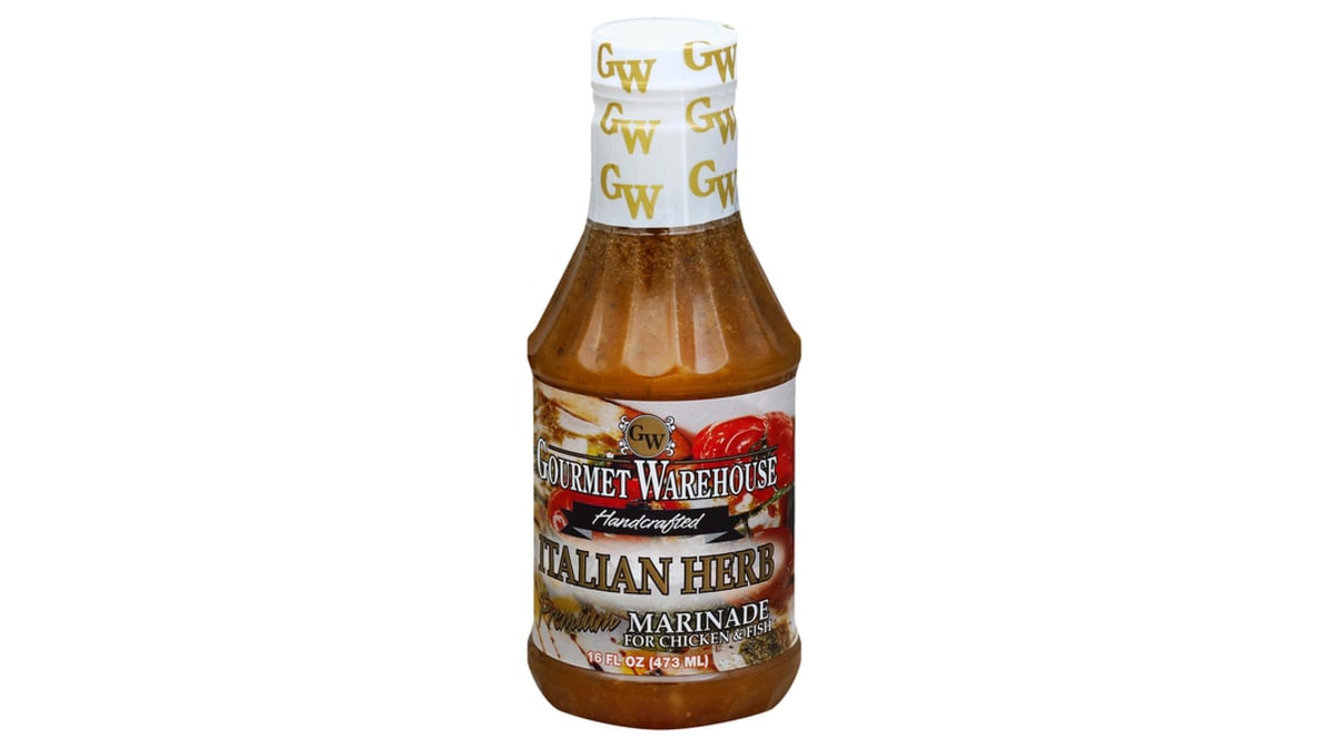 Gourmet Warehouse Italian Herb Marinade Sauce (16 oz) | Delivery Near Me -  Doordash