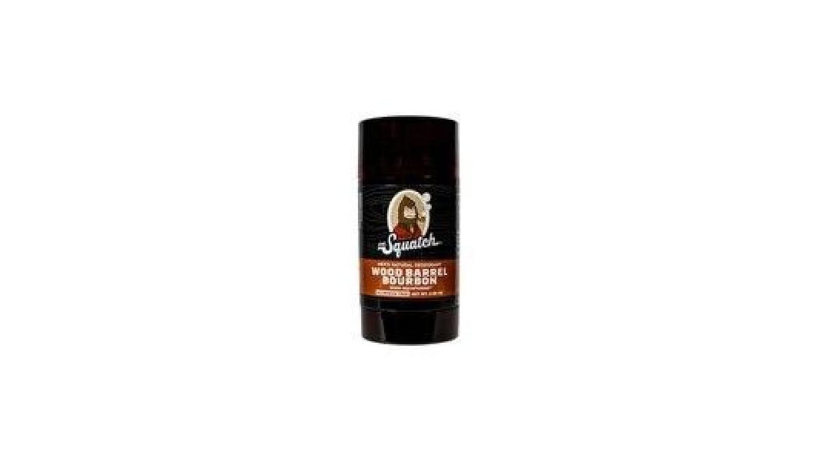 Dr. Squatch Wood Barrel Bourbon Natural Deodorant (2.65 oz)