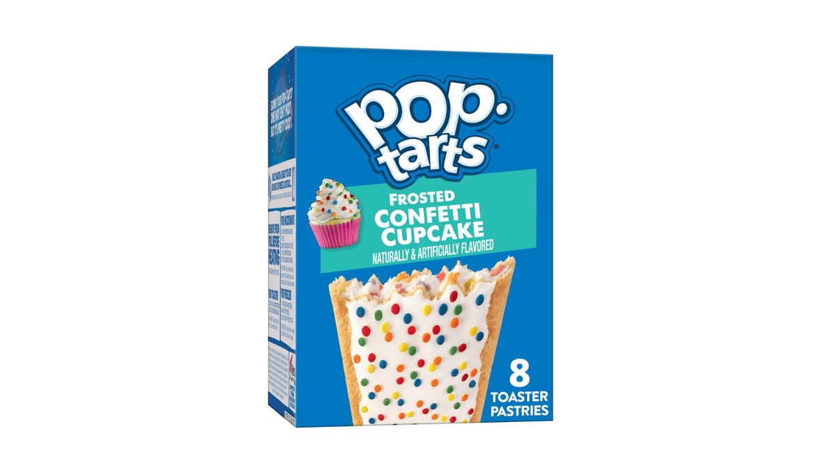 Save on Pop-Tarts Toaster Pastries Frosted Confetti Cupcake - 8 ct