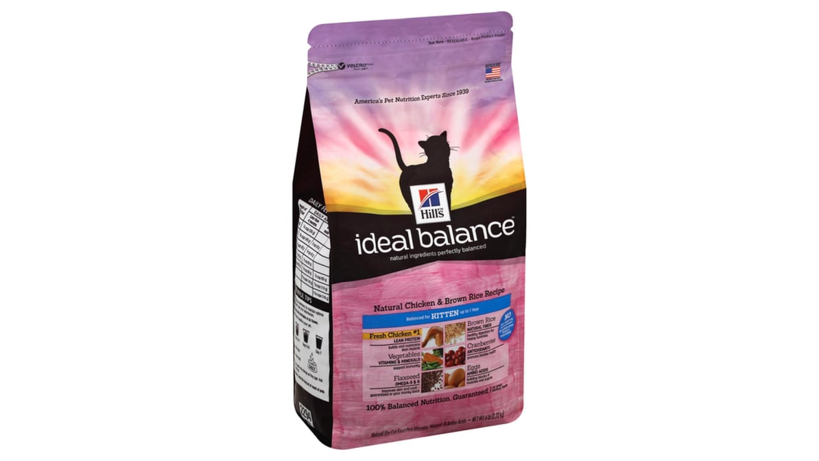 Hills shops natural balance cat food