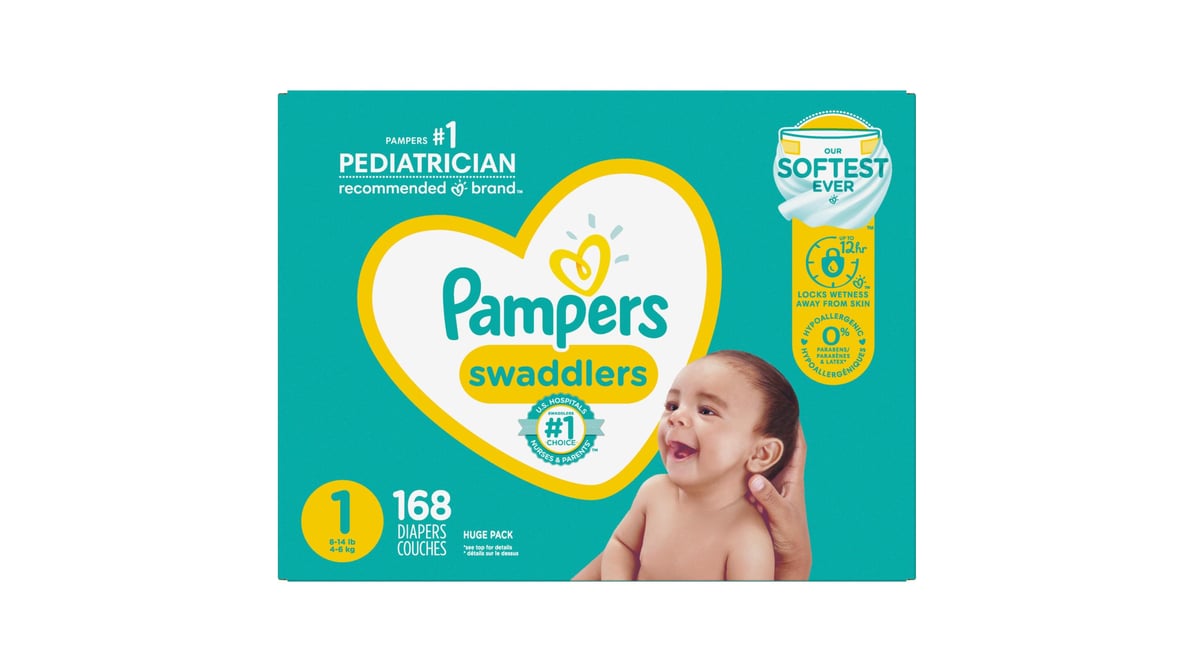 Pampers 1 shops diapers