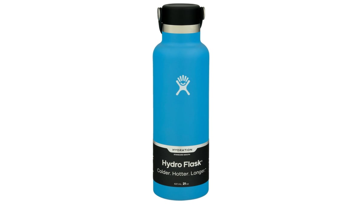 Hydro Flask 21 oz Standard Mouth Flex Cap Tumbler Orange Delivery - DoorDash