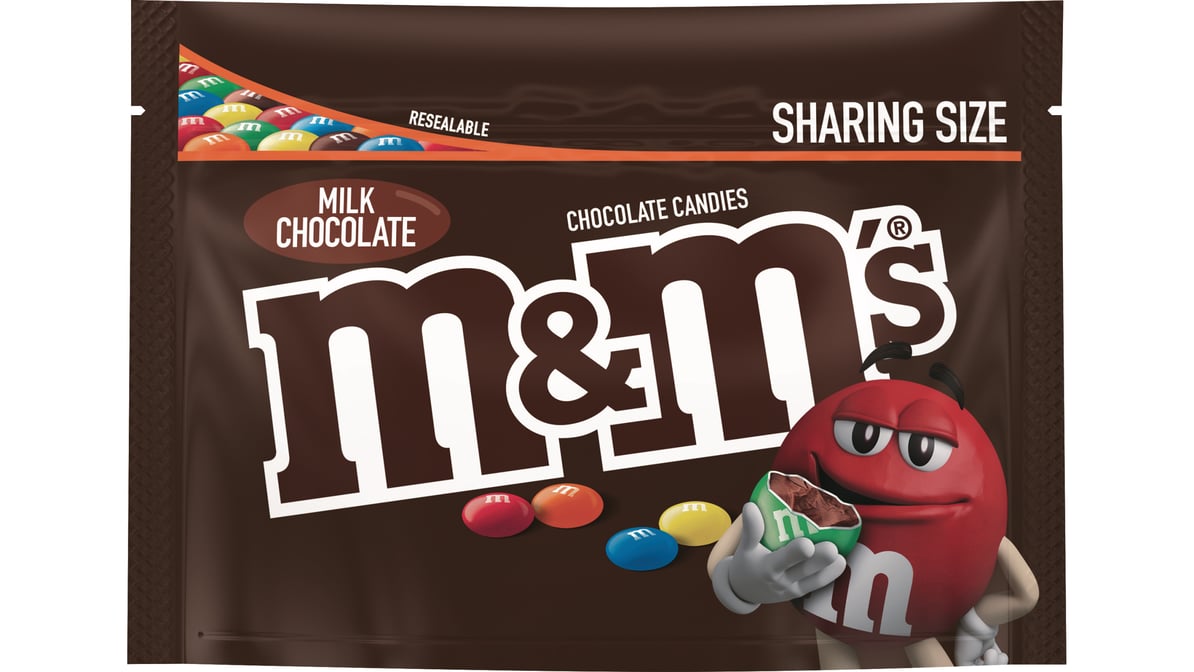 M&M's Sharing Size Milk Chocolate Candy Bag (10.7 oz)