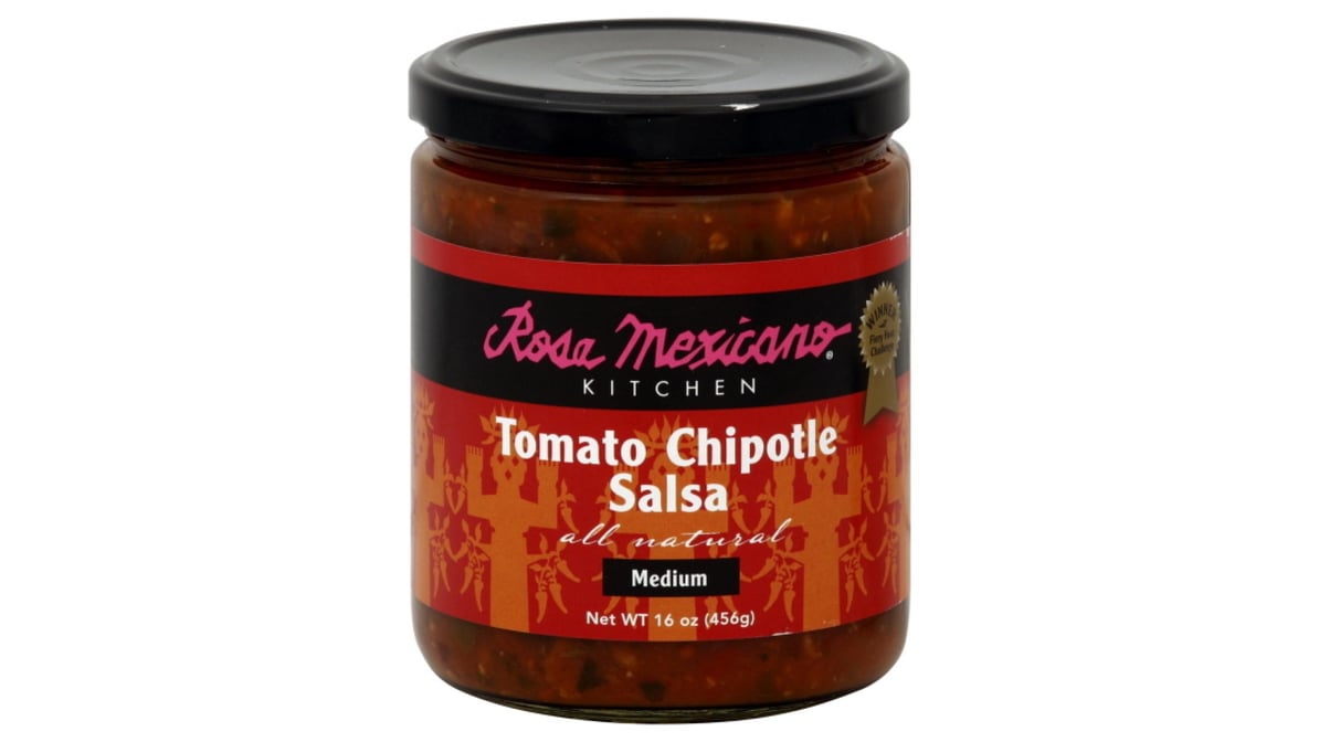 Rosa Mexicano Tomato Chipotle Salsa Medium (16 oz) | Delivery Near Me -  Doordash