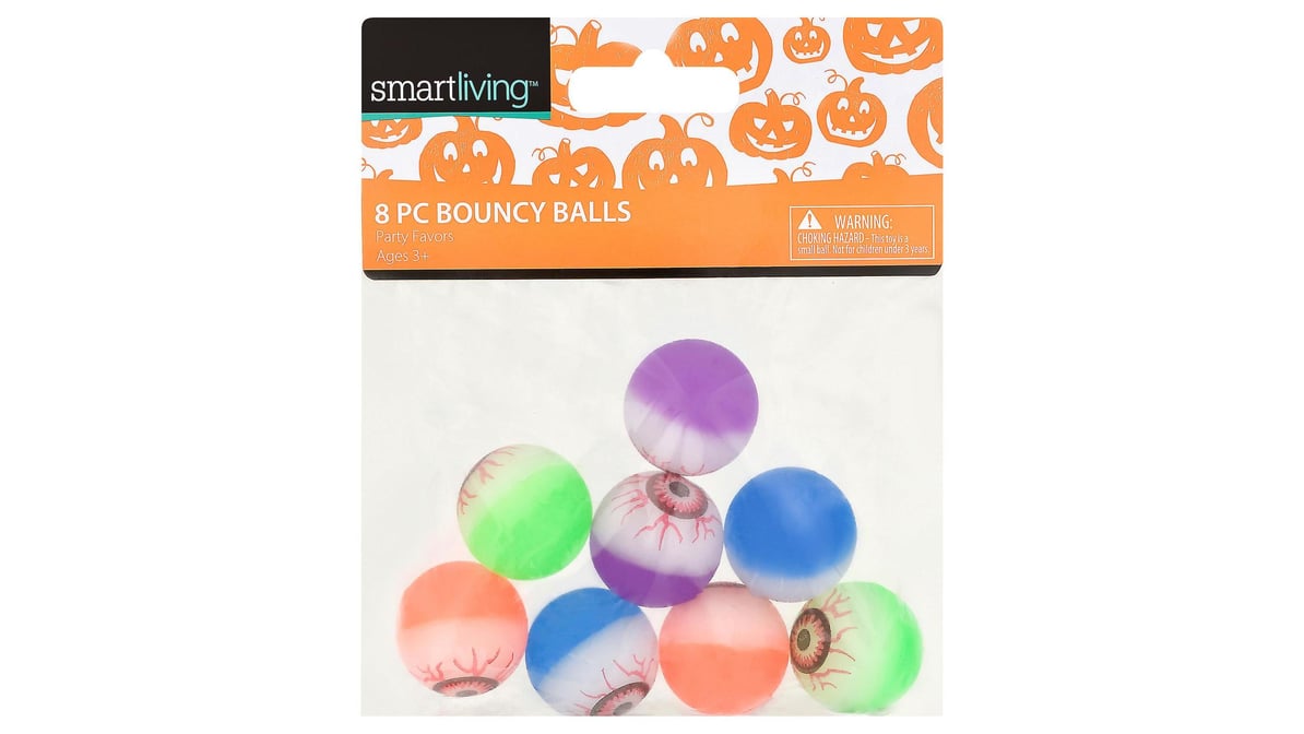 Smart Living Party Favors Bouncy Balls (8 ct) | Delivery Near Me - Doordash