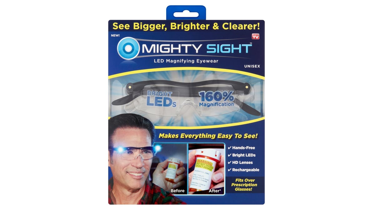 Ontel Mighty Sight Unisex Led Magnifying Eyewear Delivery - DoorDash
