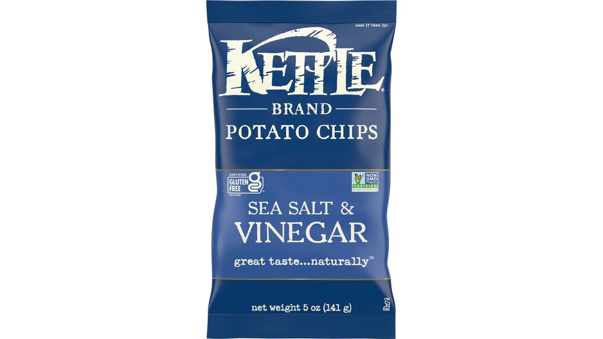 Kettle Brand Potato Chips Sea Salt Kettle Chips Snack - 2oz