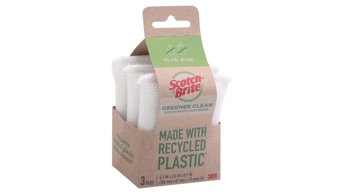 Scotch-Brite® Greener Clean™ Non-Scratch Scrub Sponge