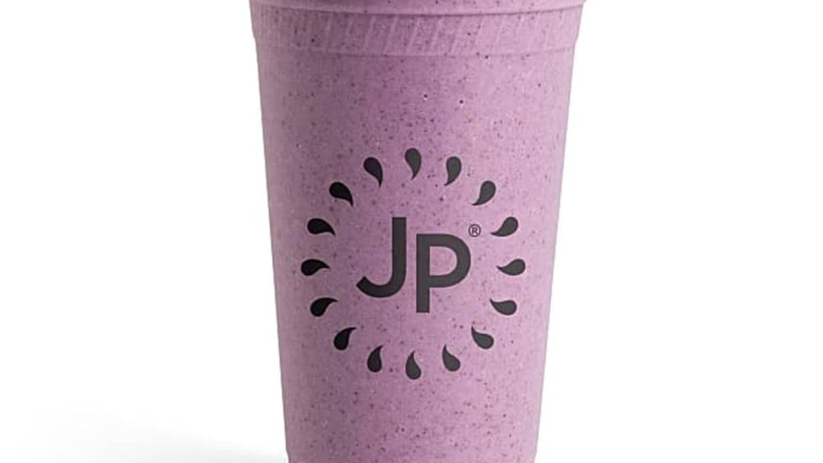 Medium Purple Fountain Plastic Cups