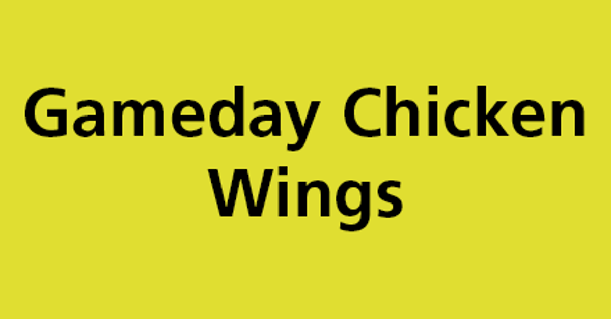 Game Day Chicken Wings (Wornall Road)