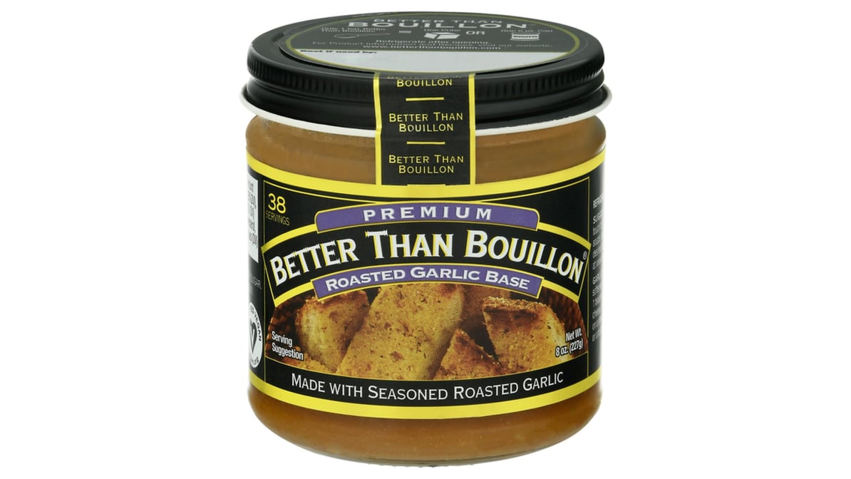 Better Than Bouillon Premium Roasted Garlic Base (8 oz) Delivery - DoorDash