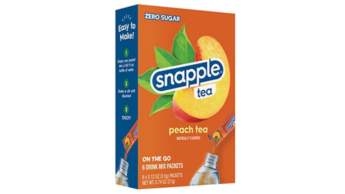 Snapple Peach Tea, 12 count