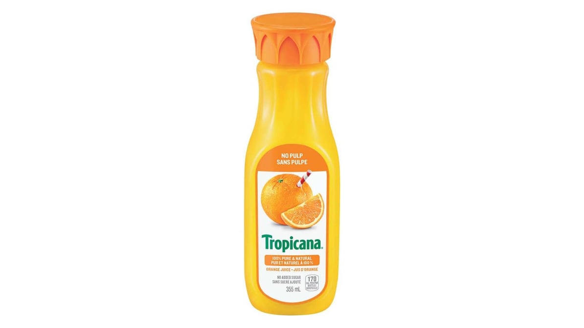 Jus d'orange pur et naturel – Sans pulpe, Non fait de concentré 1.54 L