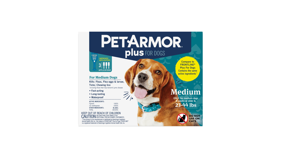 Petarmor plus flea fashion and tick