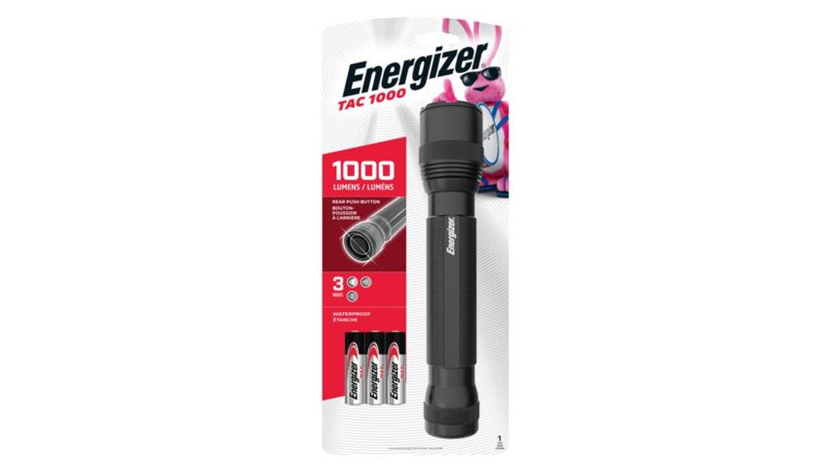 Energizer TAC 300 LED Tactical Metal Flashlight