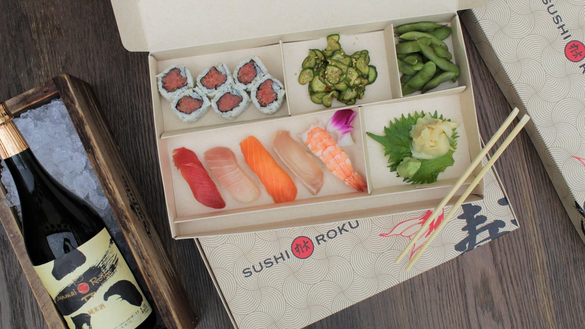 Make-At-Home DIY Sushi Kit: Available At Sushi Roku Newport Beach