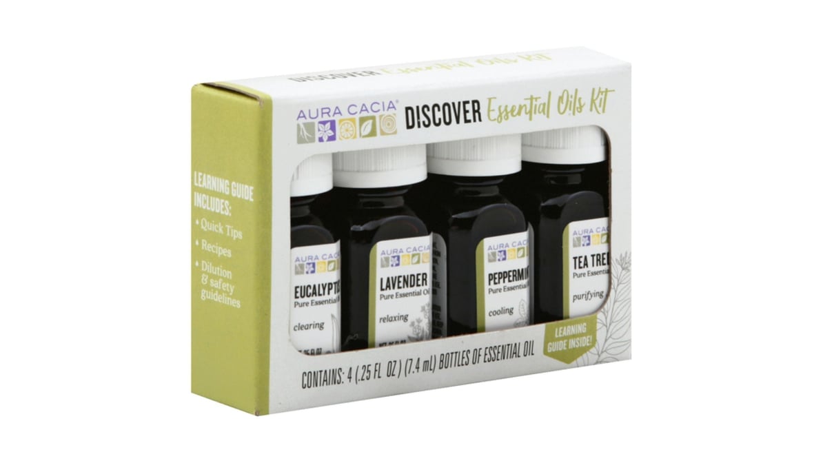 Aura Cacia Discover Essential Oils Kit